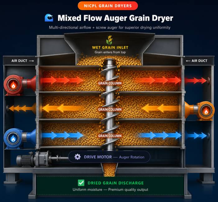 🔧 BULLETS — Why Choose Mixed Flow Auger