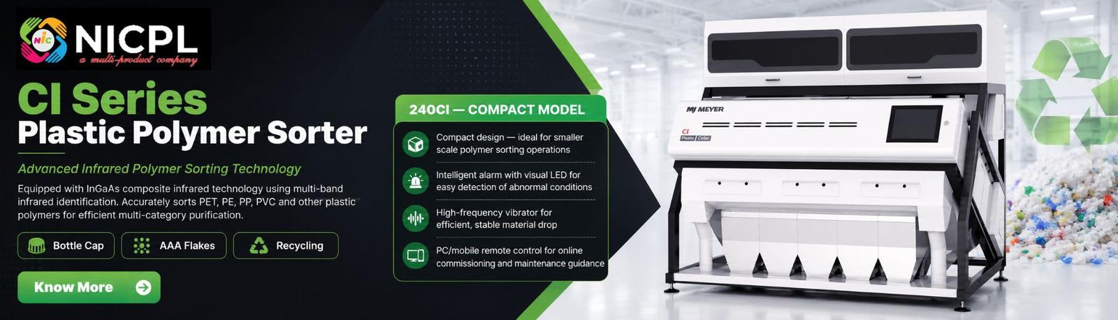 Meyer color sorter machines — authorized dealer India