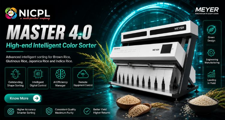 Meyer color sorter machines — authorized dealer India