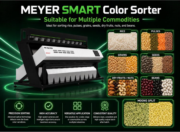 Smart Color Sorter Multiple Commodities