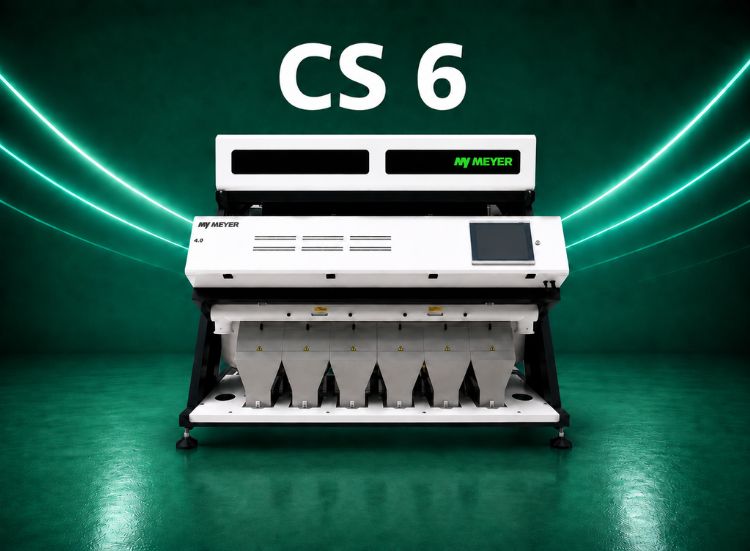 MEYER CS Thinker AI Color Sorter for Poppy Seeds, Sesame Seeds & Small Size Commodities