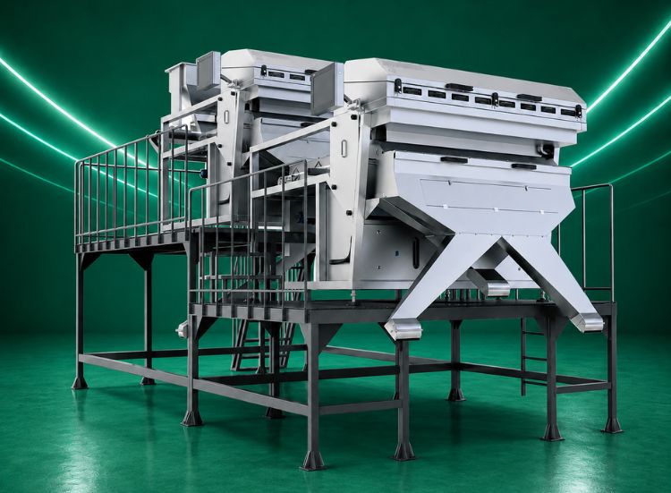 MEYER KFS Thinker DI AI QUAD Belt Color Sorter For Cashew Hole