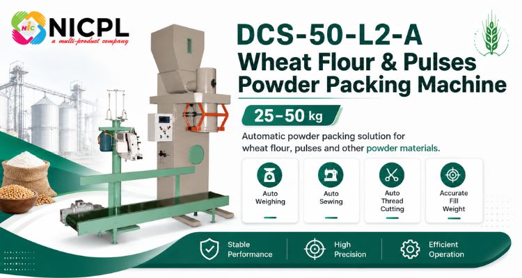 Rice and grain packing machines