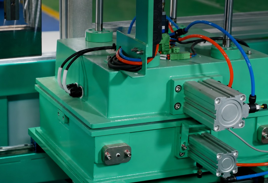 Dual Pneumatic Cylinder Drive System