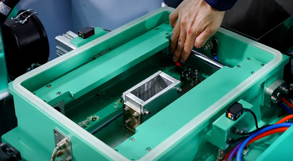 Tool-Free Mold Adjustment