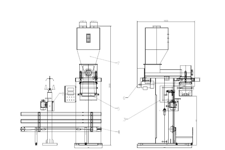 Wheat Flour Packing Machine — Corn & Powder Bagging System — view 1