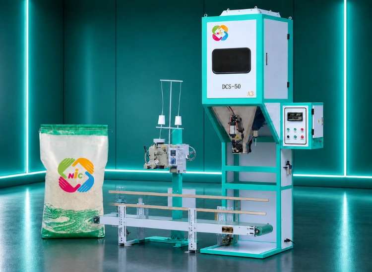 DCS-50-A3 50kg Granules Packing Machine Rice Packing Equipment