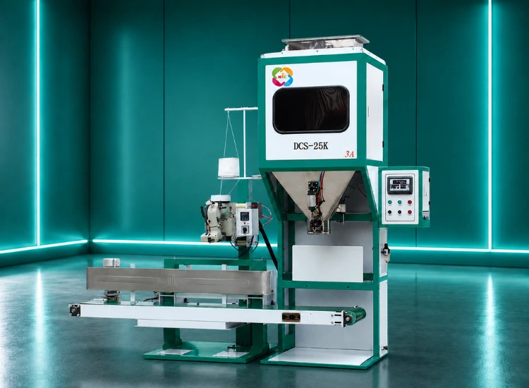 DCS-25K-3A Automatic Rice Weighing Packing Machine 900 Bags Per Hour