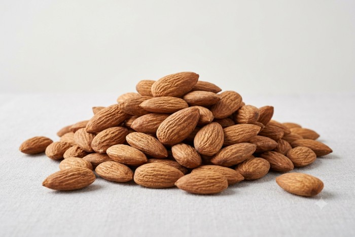 Almond before packing
