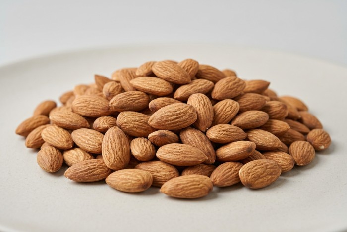 Almond before packing