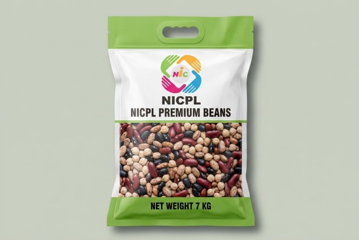 Beans (7kg) after packing