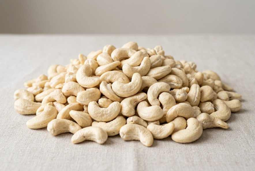 Cashew before packing