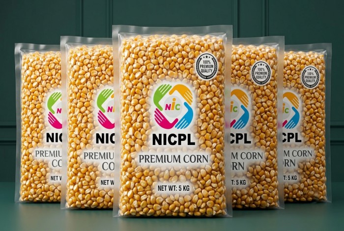 Corn after packing
