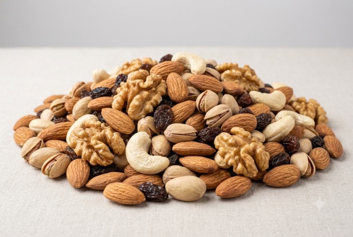 Dry Fruits Mix before packing