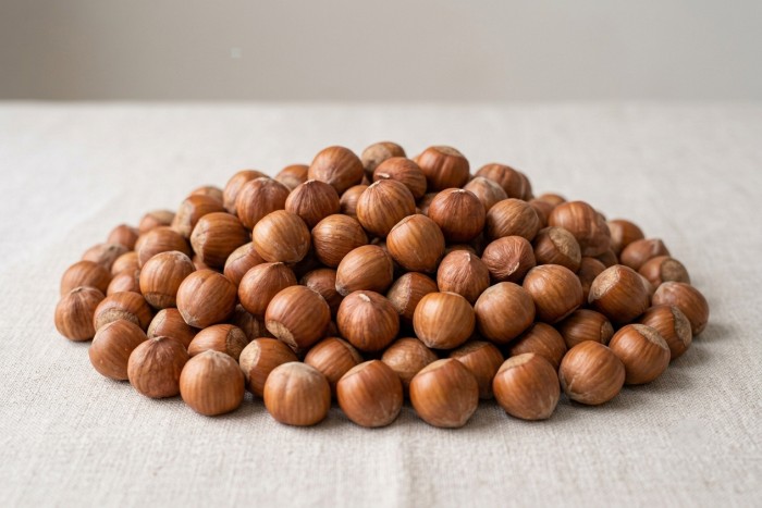 Hazelnut before packing