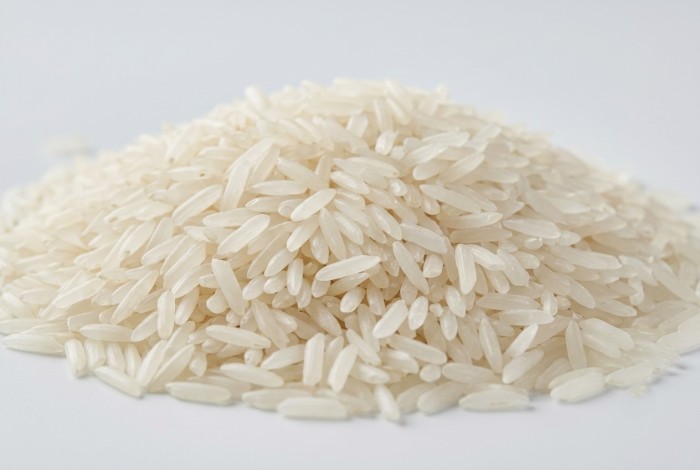 Rice before packing