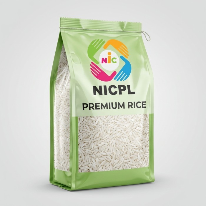Rice after packing
