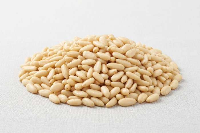 Pine Nuts before packing
