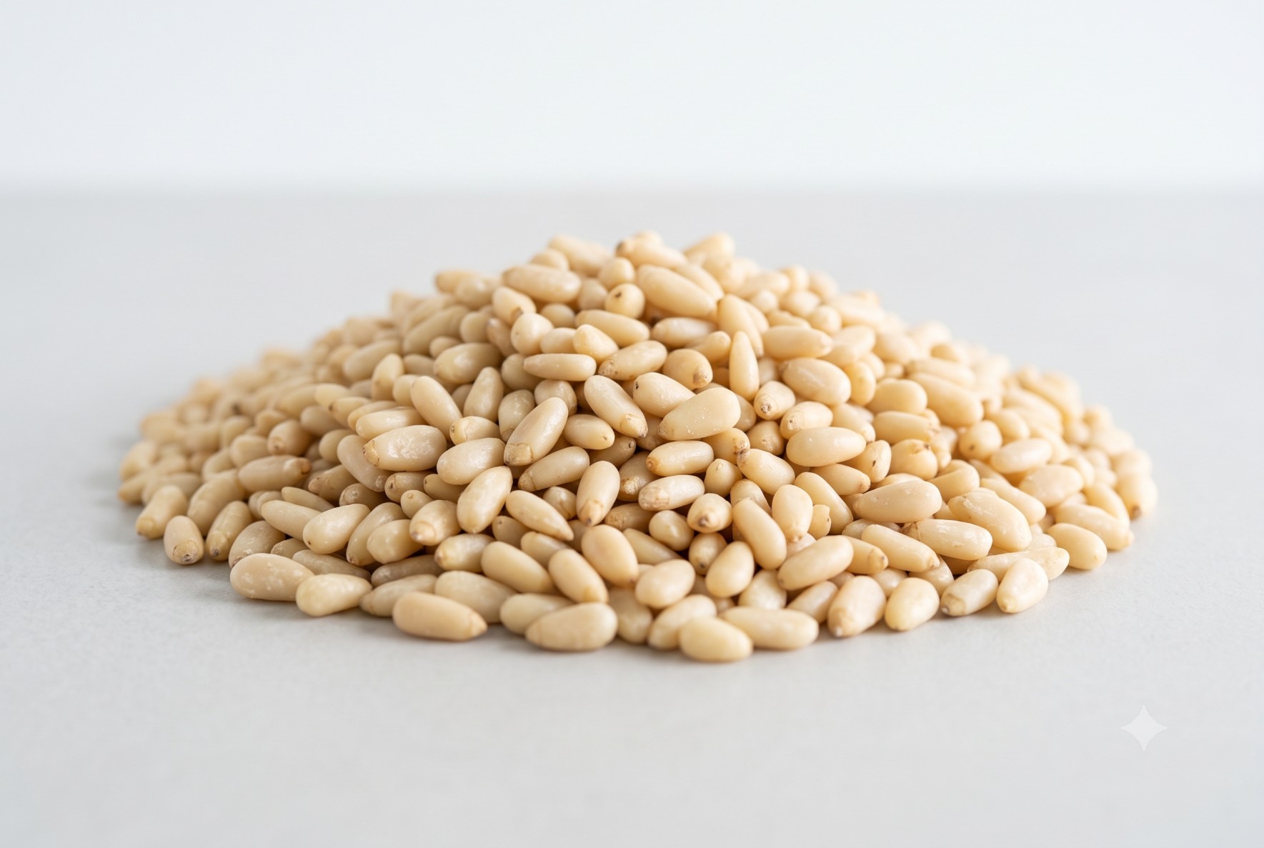 Pine Nuts before packing