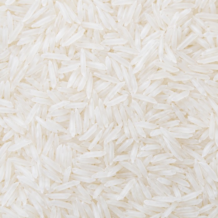 Rice before packing