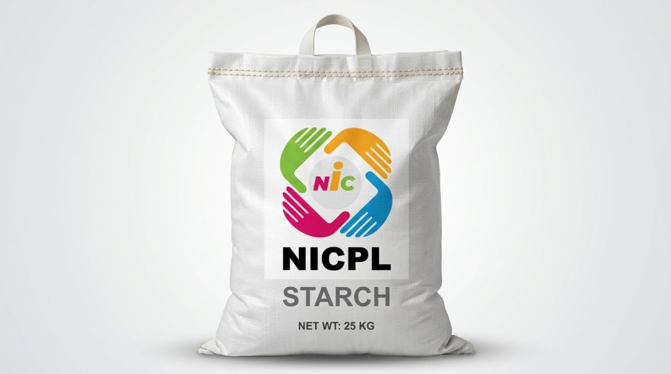 Starch after packing
