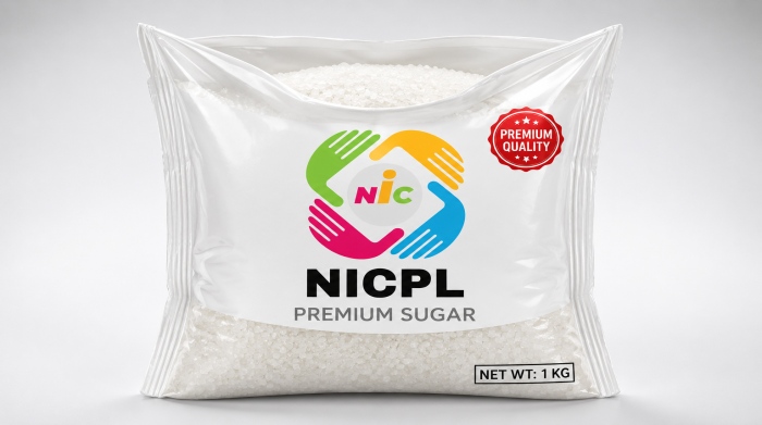 Sugar (1kg) before packing