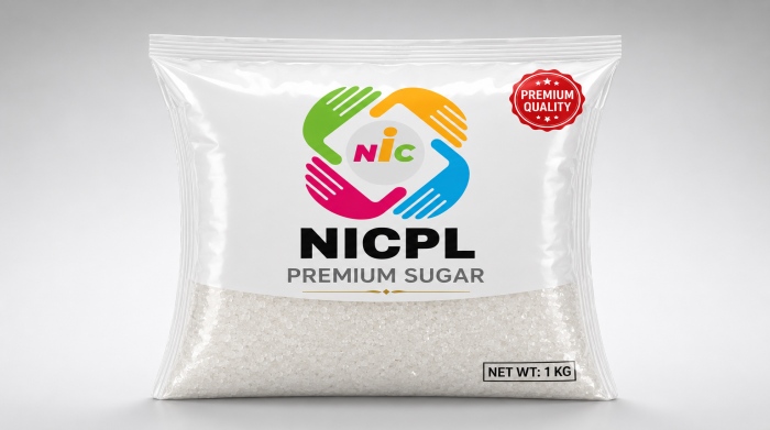 Sugar (1kg) after packing