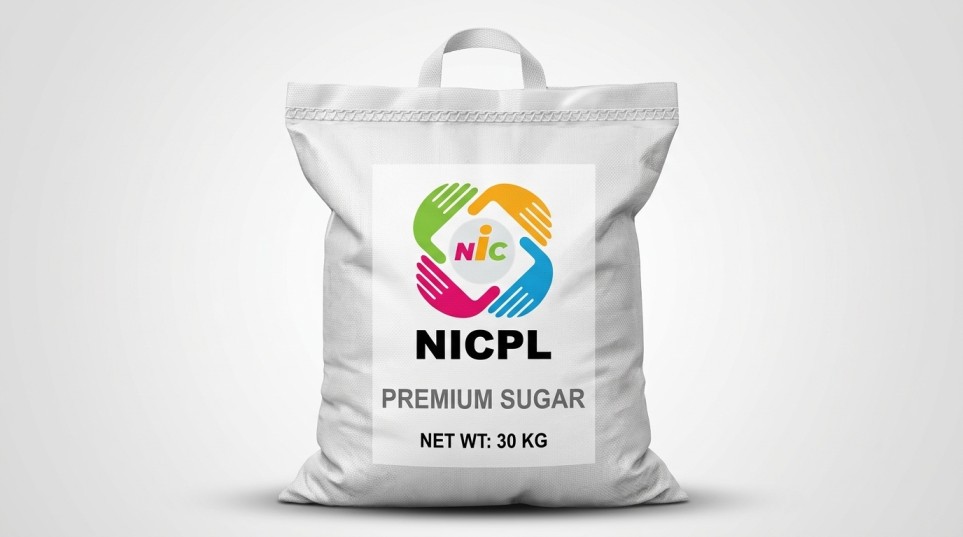 Sugar after packing