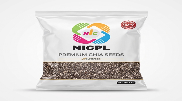 Chia Seeds (1kg) after packing