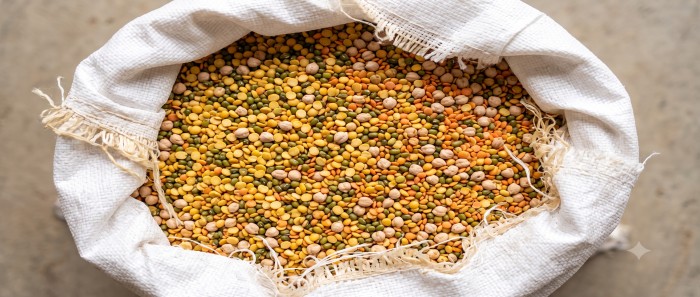 pulses before packing