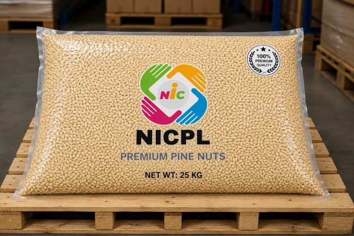 Pine Nuts after packing