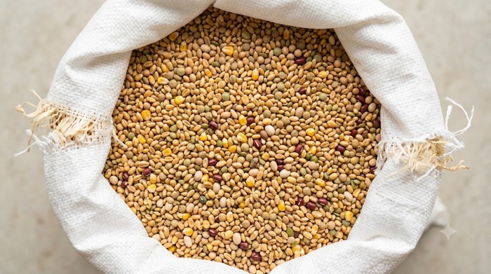 grain before packing