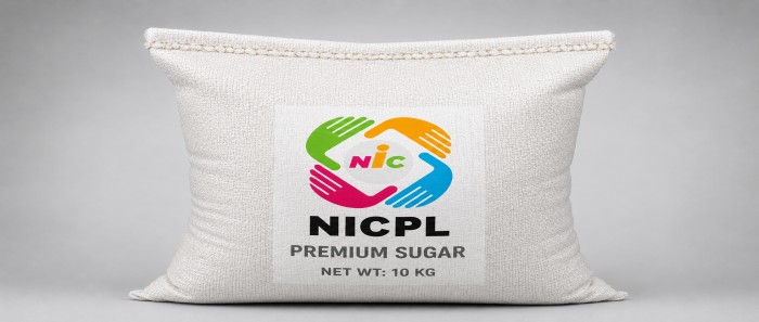 Sugar after packing